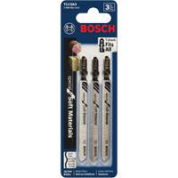 Knife-Edge Jigsaw Blades, High-Carbon Steel, T-Shank, 4" L Sécurité Médic