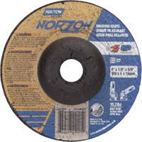 Meule NorZon Plus SGZ, 4" x 1/8", Arbre 5/8", C&eacute;ramique d'alumine, Type 27 Sécurité Médic