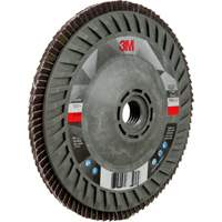 Disque &agrave; lamelles &agrave; changement rapide 769F, 5" x 5/8"-11, Type 27, Grain 120+, C&eacute;ramique Sécurité Médic