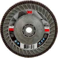 Disque &agrave; lamelles &agrave; changement rapide 769F, 5" x 5/8"-11, Type 29, Grain 120+, C&eacute;ramique Sécurité Médic