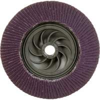Disque &agrave; lamelles &agrave; changement rapide 769F, 5" x 5/8"-11, Type 29, Grain 120+, C&eacute;ramique Sécurité Médic