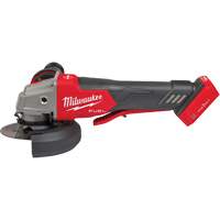M18 Fuel No-Lock Braking Grinder with One-Key Paddle Switch (Tool Only), 4-1/2" or 5" Wheel, 18 V Sécurité Médic