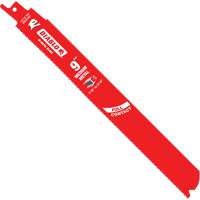 Medium Metal Reciprocating Saw Blade, Bi-Metal, 14-18 TPI, 9" L x 1" W Sécurité Médic