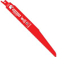 Reciprocating Blade for Thick Metal/Demolition, Bi-Metal, 8-10 TPI, 9" L Sécurité Médic