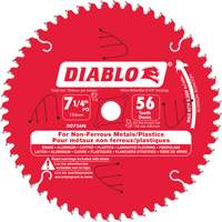 Aluminum Cutting Saw Blade, 7-1/4", 56 Teeth, Non-Ferrous Use Sécurité Médic