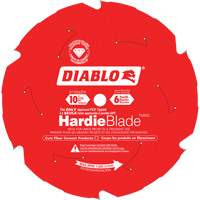 HardieBlade Cutting Saw Blade, 10", 6 Teeth, Fibre Cement Use Sécurité Médic