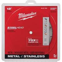 Steelhead Diamond Cut-Off Circular Saw Blade, 12", Metal Use Sécurité Médic