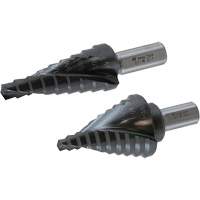 Multi-Step Step Drill Bit, 1/4" - 1" , Titanium Sécurité Médic