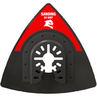 20-Grit Universal Fit 3-1/2" Oscillating Sanding Plate Sécurité Médic