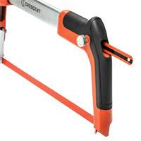 Fast Tension Hacksaw with Dual Material Handle, 12", Ergonomic Handle Sécurité Médic
