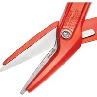 13" Serrated Aluminum Tinner Snip with Dipped Handle, 3" Cut Length, Straight Cut Sécurité Médic