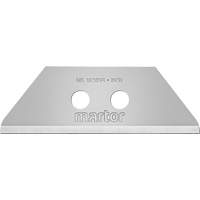 AllFit Stainless Steel Blunt Tip Trapezoid Blade, Single Style Sécurité Médic
