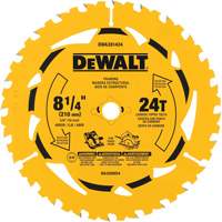Lame de scie circulaire &agrave; refendre, 8-1/4", 40 dents, Pour Bois Sécurité Médic