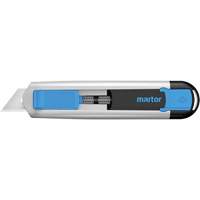 SECUNORM 525 Retractable Knife with Trapezoid Blade No. 99, 21 mm, Heavy-Duty, Aluminum Handle Sécurité Médic