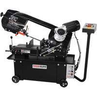 Nova DVR Metal Cutting Bandsaw, Horizontal, 7" rond et 7" x 12" rectangulaire Cutting Capacity Sécurité Médic