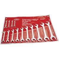 IACW-14 60° & 15° Angle Wrench Set, Open-Ended, 14 Pieces, Imperial Sécurité Médic