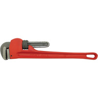 Pipe Wrench, 2-1/2" Jaw Capacity, 18" Long, Powder Coated Finish, None Handle Sécurité Médic