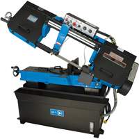 JHBS-916 Metal Bandsaw, Horizontal, 9" Round and 1-3/8" x 16" - 9" x 12" Rectangular Cutting Capacity Sécurité Médic