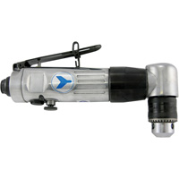 Heavy-Duty Reversible Angle Head Drill, 3/8" Chuck, 1700 No Load RPM Sécurité Médic