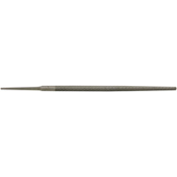 File, 6" L, Round, Bastard Cut Sécurité Médic