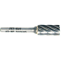 A5-NF JET-KUT&reg; Cylindrical Shape Bur for Aluminum/Non-ferrous Materials, 1/2" Dia., 1/4" Shank Sécurité Médic