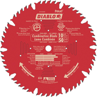 Contractor Saw Blades - Combination Saw Blades, 10", 50 Teeth, Wood Use Sécurité Médic