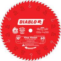 Contractor Saw Blades - Fine Finishing Saw Blades, 10", 60 Teeth, Wood Use Sécurité Médic