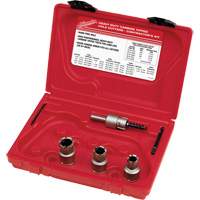 Sheet Metal Carbide Cutter Electrician's Kit, 5 Pieces Sécurité Médic