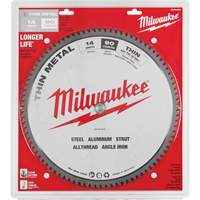 Endurance&reg; Circular Saw Blade, 14", 90 Teeth, Metal Use Sécurité Médic