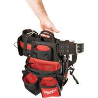Contractor Work Belt With  Suspension Rig, Nylon, Black Sécurité Médic