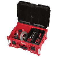 Grande boîte &agrave; outils Packout, 22" x 16" x 11", Noir/Rouge Sécurité Médic