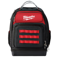 Ultimate Jobsite Backpack, 20" L x 17" W, Black, Ballistic Sécurité Médic