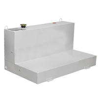 Steel Fuel Transfer Tank, Steel, 100 Gal. Capacity, White Sécurité Médic