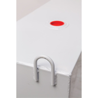 Steel Fuel Transfer Tank, Steel, 100 Gal. Capacity, Black Sécurité Médic