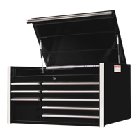 RX Series Tool Chest, 41" W, 8 Drawers, Black Sécurité Médic