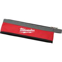 Multi-Size Zipper Pouches - Set of 3, Canvas, 3 Pockets, Black/Red Sécurité Médic