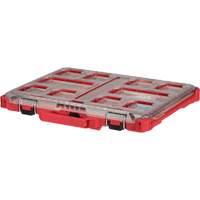 Organisateur profil&eacute; Packout, 19-3/4" x 16-2/5" x 2-1/2", Noir/Rouge Sécurité Médic