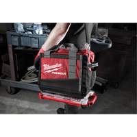 Organisateur profil&eacute; et compact Packout, 16-2/5" x 9-3/4" x 2-1/2", Noir/Rouge Sécurité Médic