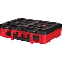 Packout Tool Case with Customizable Insert, 20-7/10" x 15-1/5" x 6-1/5", Black/Red Sécurité Médic