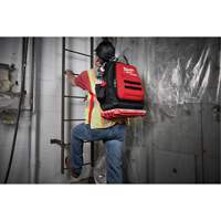Packout Backpack, 15-3/4" L x 11-4/5" W, Black/Red, Ballistic Sécurité Médic