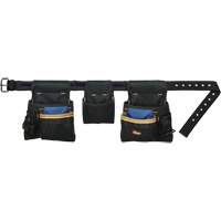 Ceinture &agrave; outils combin&eacute;e de luxe, Polyester, Noir Sécurité Médic