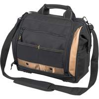 Multi-Compartment Tool Carrier, Polyester, 33 Pockets, Black Sécurité Médic
