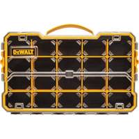 Compartment Pro Organizer, 11" W x 17-5/8" D x 2-7/8" H, Black/Yellow Sécurité Médic
