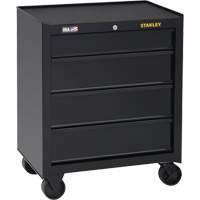 100 Series Rolling Tool Chest, 4 Drawers, 26-1/2" W x 18" D x 32" H, Black Sécurité Médic