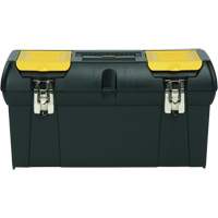 2000 Series Tool Box with Tray, 24" W x 11-1/4" D x 11" H, Black/Yellow Sécurité Médic
