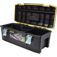 FatMax&reg; Structural Foam Tool Box, 28" W x 12-1/2" D x 11" H, Black/Yellow Sécurité Médic