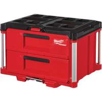 Packout 2-Drawer Tool Box, 16-1/3" x 14-1/3" x 22-1/5", Red Sécurité Médic