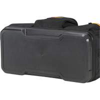 Molded Base Big-Mouth Tote Tool Bag, Ballistic Polyester, 23 Pockets, Black/Blue Sécurité Médic