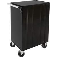 Industrial Tool Cart, 3 Drawers, 29-4/5" W x 21-1/5" D x 38-4/5" H, Black Sécurité Médic