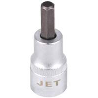 Bit Socket, Hex, 3 mm x 2" L, 3/8" Drive Sécurité Médic